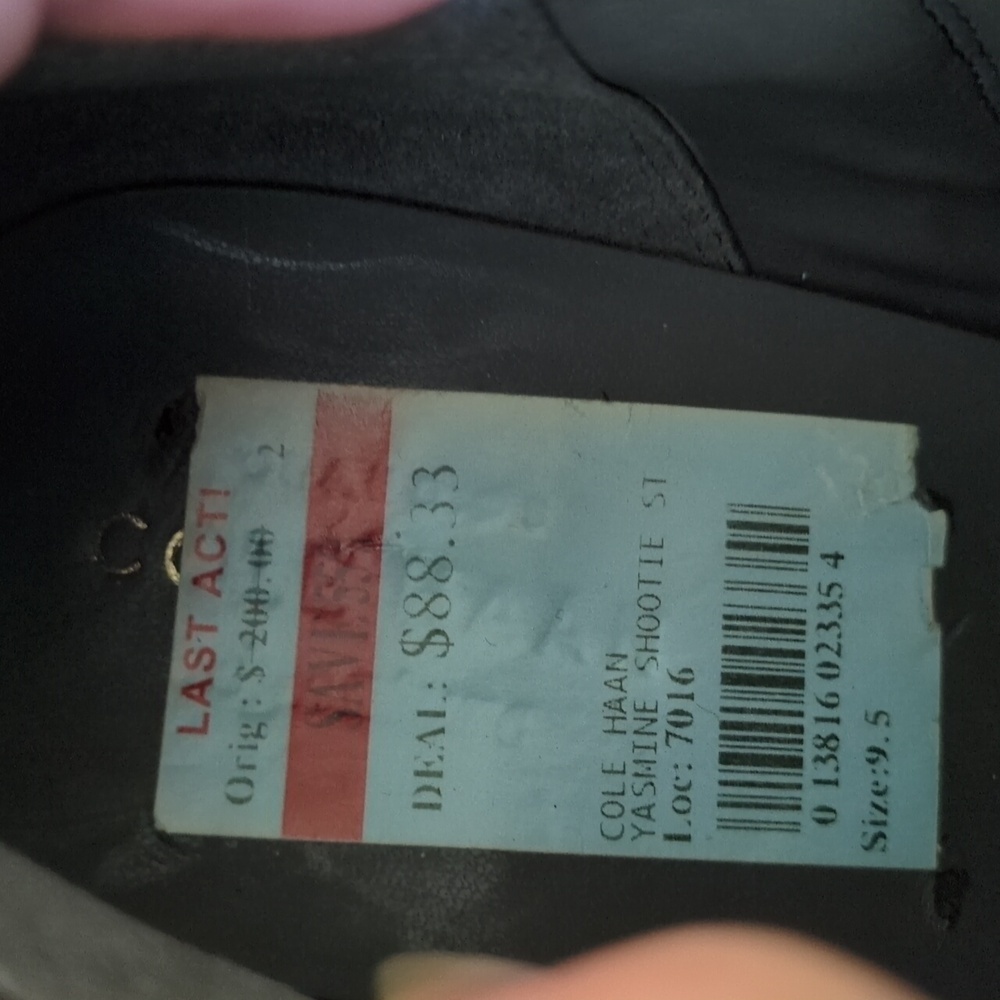 Women's Cole Haan Yasmin Ankle Booties sz 9.5​​ - Picture 3 of 6